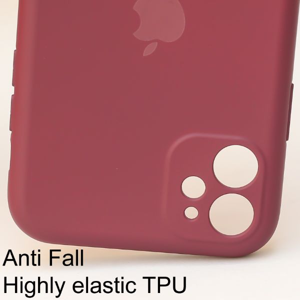 Wine Candy Silicone Case for Apple Iphone 11 - The Hatke