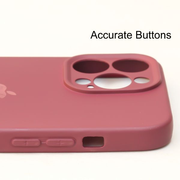 Wine Candy Silicone Case for Apple Iphone 12 Pro Max - The Hatke