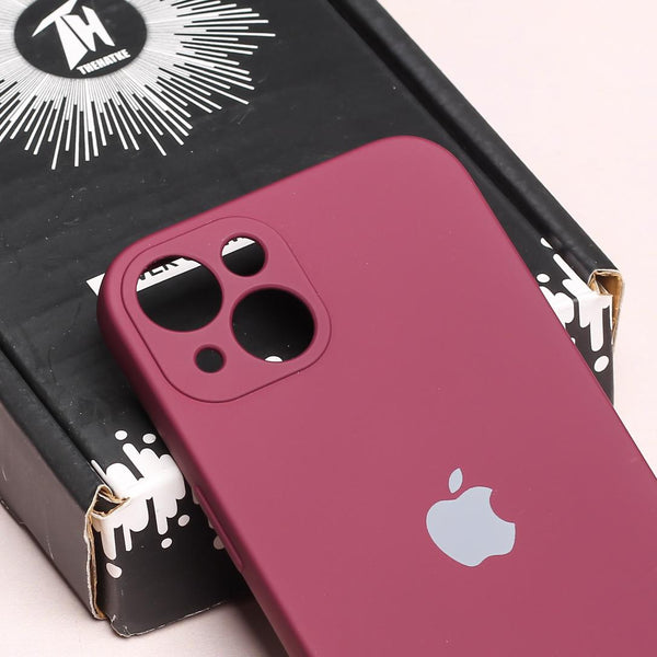 Wine Candy Silicone Case for Apple Iphone 13 - The Hatke
