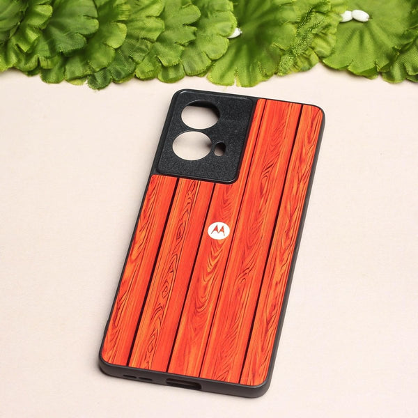 WoodCraft Touch MB Case for Motorola G85 - The Hatke