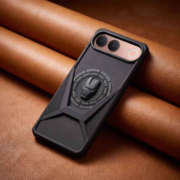 X- iM Superhero Engraved logo silicon Case for Vivo S2 - The Hatke