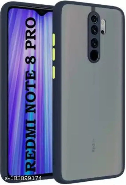 Blue Smoke Silicone Safe case for Redmi note 8 pro