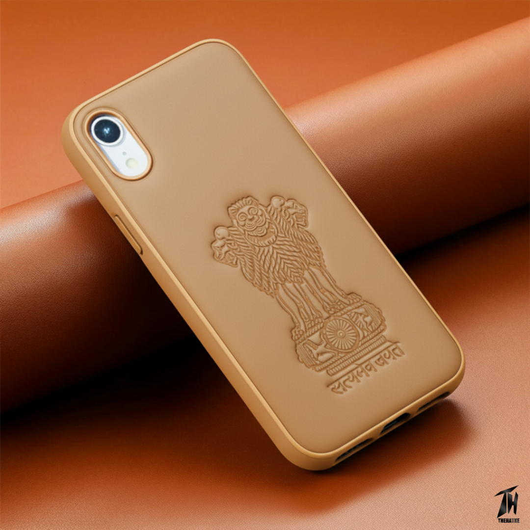 Ashoka Brown Leather Case for Apple Iphone Xr