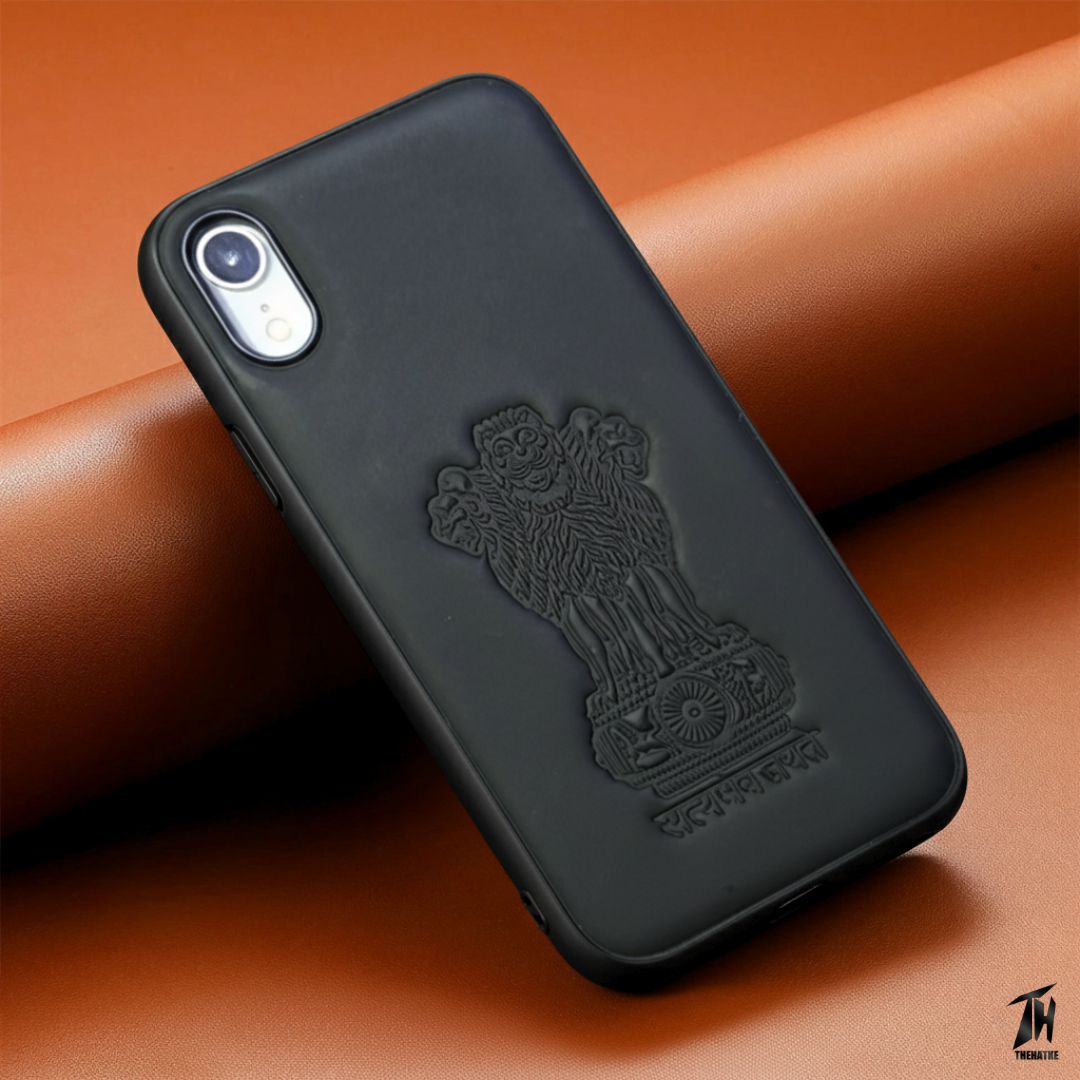 Ashoka Black Leather Case for Apple Iphone Xr