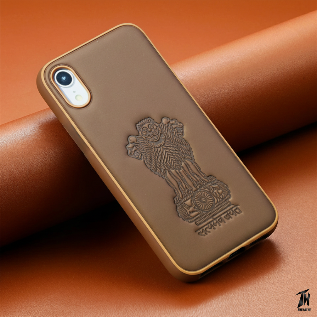 Ashoka Dark Brown Leather Case for Apple Iphone Xr