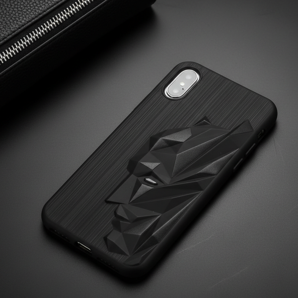 Superhero Engraved logo silicon Case for Apple Iphone X/xs