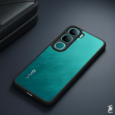 Pureview Black Hybrid Shockproof Silicone Case for Vivo Y300