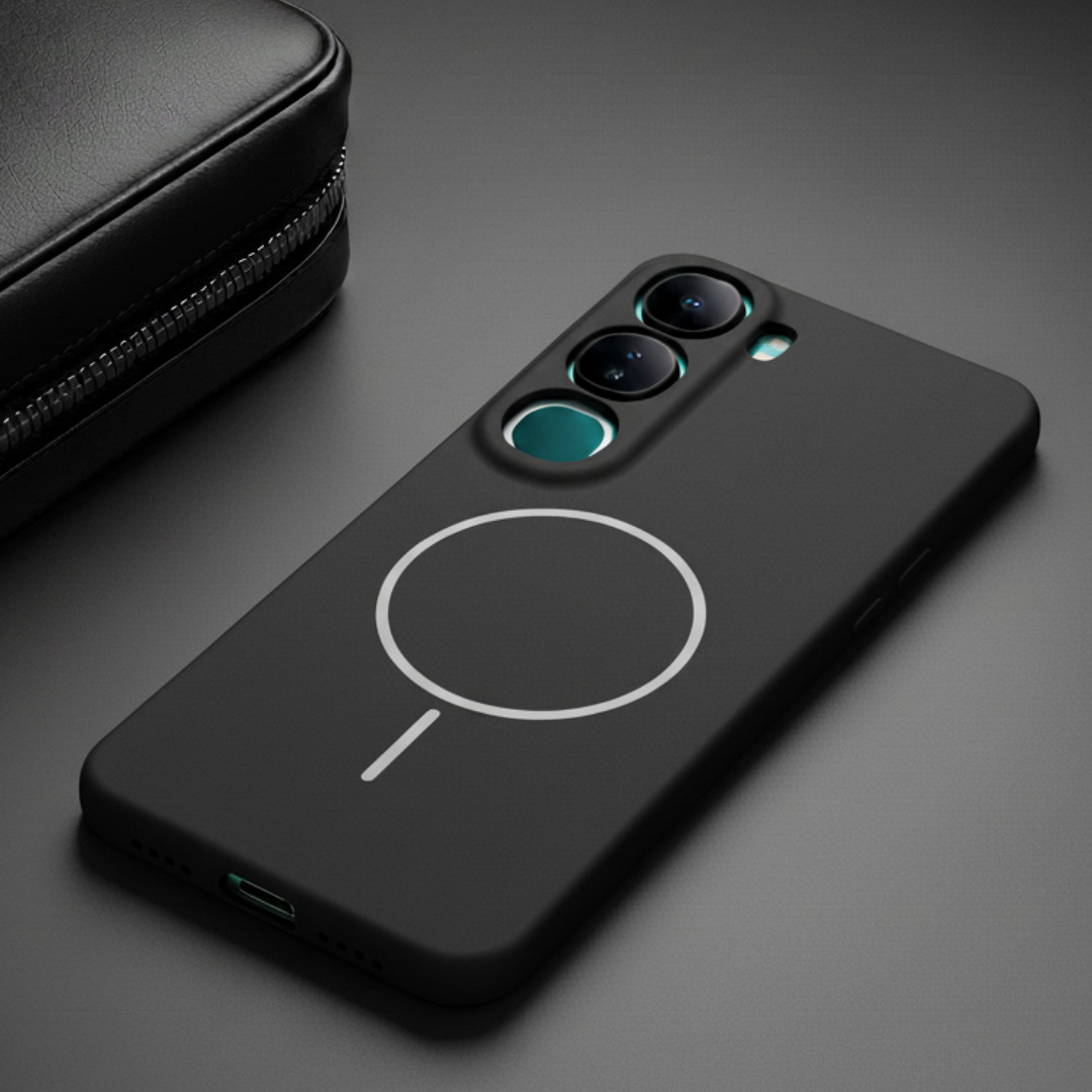 CAVEN Black Silicone case for Vivo Y300