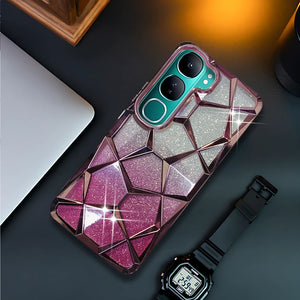 Dazzle Pink Silicone case for Vivo Y300