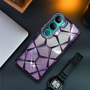 Dazzle Purple Silicone case for Vivo Y300