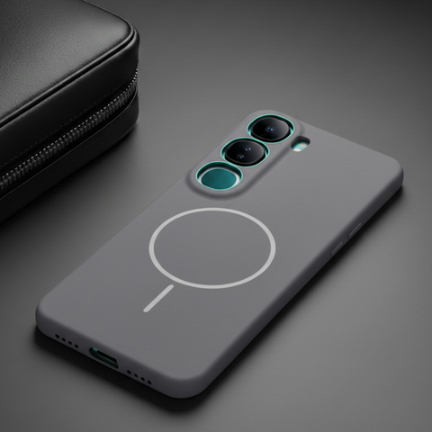 CAVEN Grey Silicone case for Vivo Y300