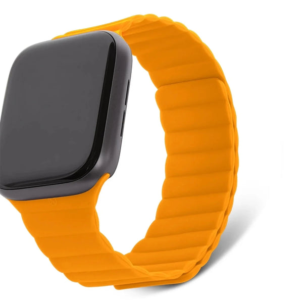 Yellow Ocean Loop Watch Strap For apple For Apple Watch SERIES 5 (42mm/44mm/45mm/46mm/49mm) - The Hatke