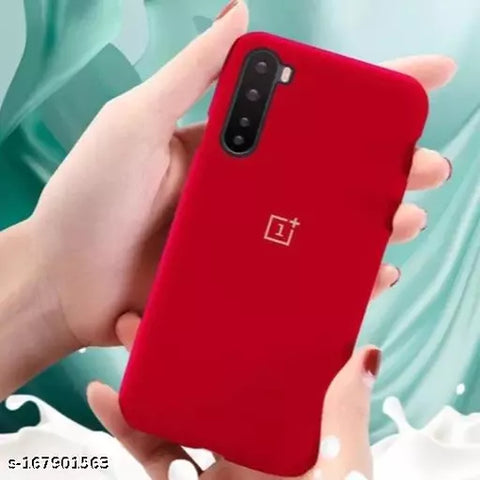 Red Original Silicone case for Oneplus Nord