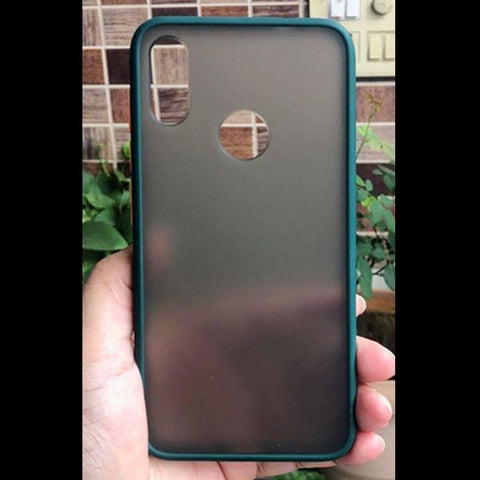 Dark Green Smoke Silicone Safe case for Redmi note 7 pro