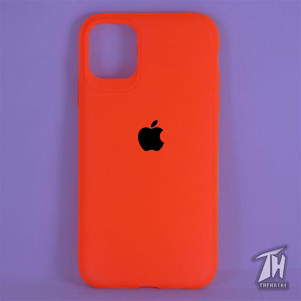 Red Silicone Case for Apple iphone 11
