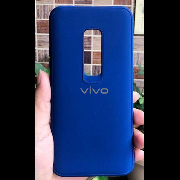 Dark Blue Silicone Case for Vivo v17 pro