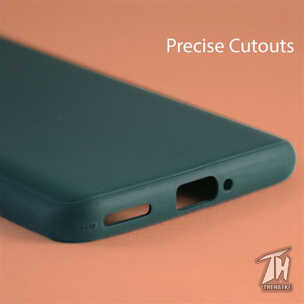 Dark Green Silicone Case for Oneplus 8t