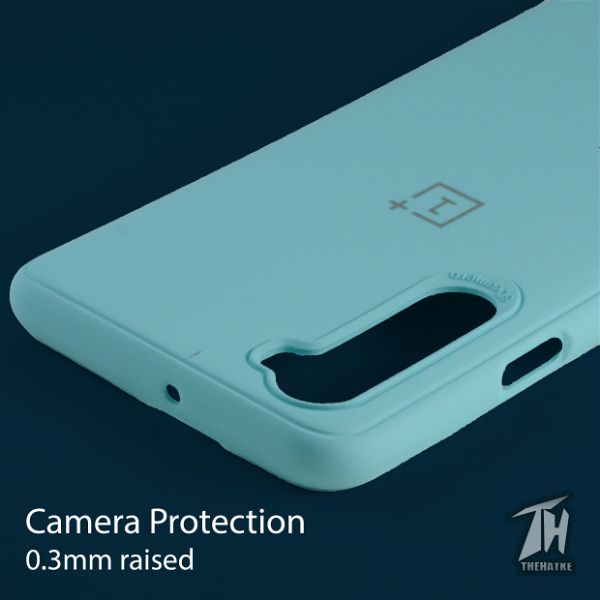 Light Blue Silicone Case for Oneplus Nord