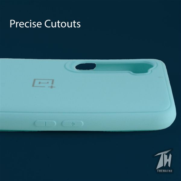 Light Blue Silicone Case for Oneplus Nord