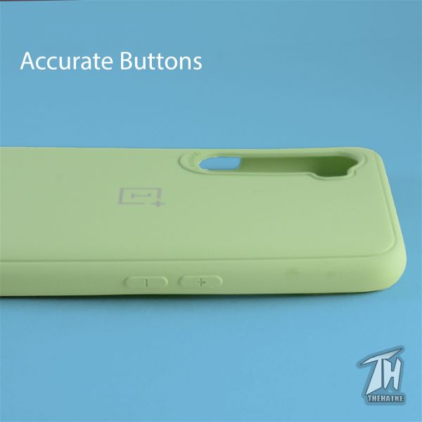 Light Green Silicone Case for Oneplus Nord