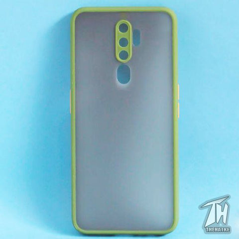 Green Smoke Camera Safe Silicone case for Oppo A9 2020