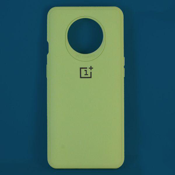 Light Green Silicone Case for Oneplus 7t