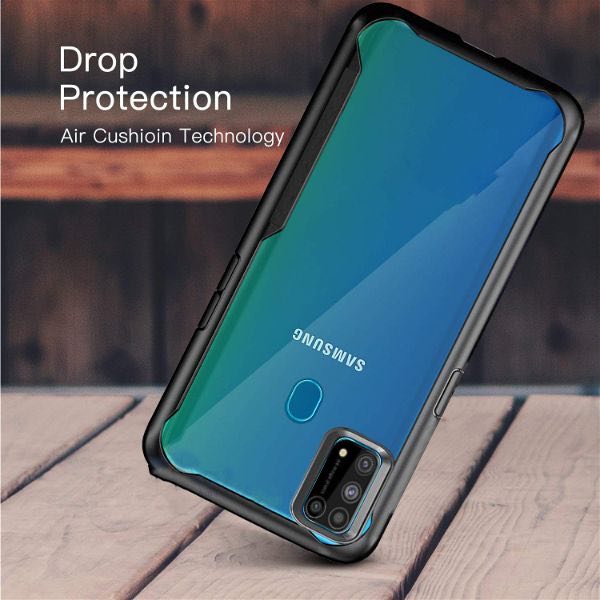Shockproof transparent protection Silicone case for Samsung M31