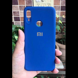 Dark Blue Silicone Case for Xiaomi Redmi Note 7 pro