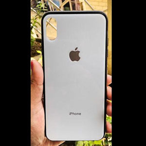 White mirror Silicone Case for Apple iphone X/Xs