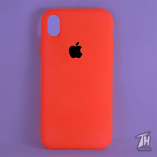 Red Silicone Case for Apple iphone Xs max