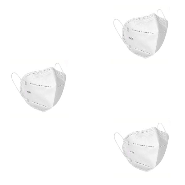 N95  5 Layer Reusable Face Mask (Pack of 3)