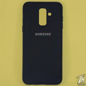 Black Silicone Case for Samsung J8