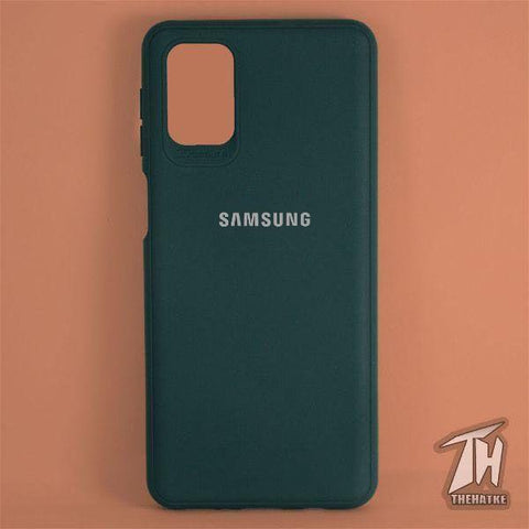 Dark Green Silicone Case for Samsung M31s