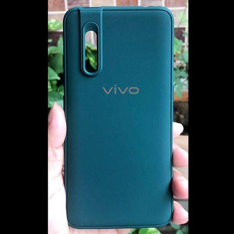 Dark Green Silicone Case for Vivo v15 pro