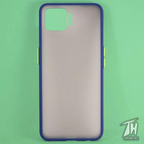 Blue Smoke Silicone Safe case for Oppo f17 pro