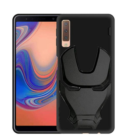 Ironman Engraved logo silicon Case 