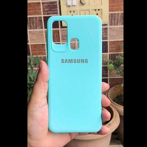 Light Blue Silicone Case for Samsung M30s