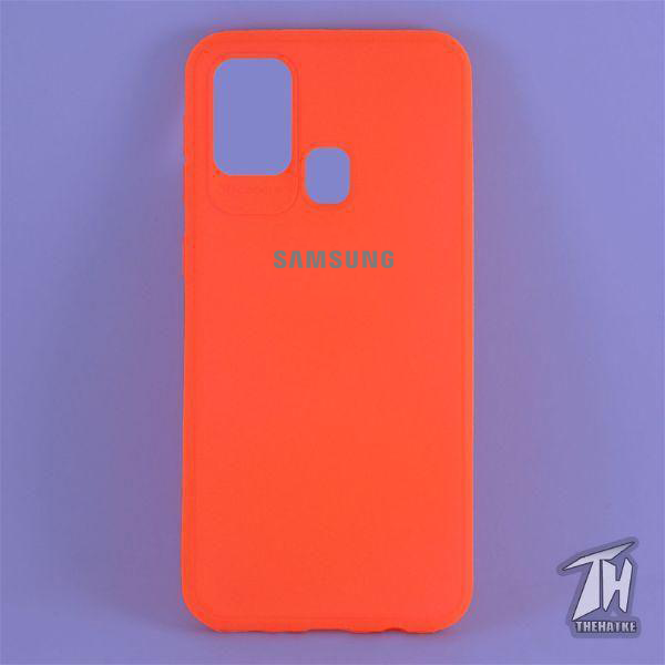 Red Silicone Case for Samsung M30s