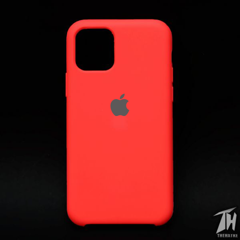 Red Original Silicone case for Apple iphone 11