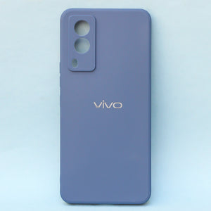 Dark Blue  Candy Silicone Case for Vivo V21E