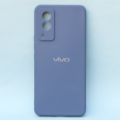 Dark Blue  Candy Silicone Case for Vivo V21E