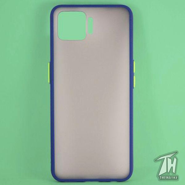 Blue Smoke Silicone Safe case for Oppo f17