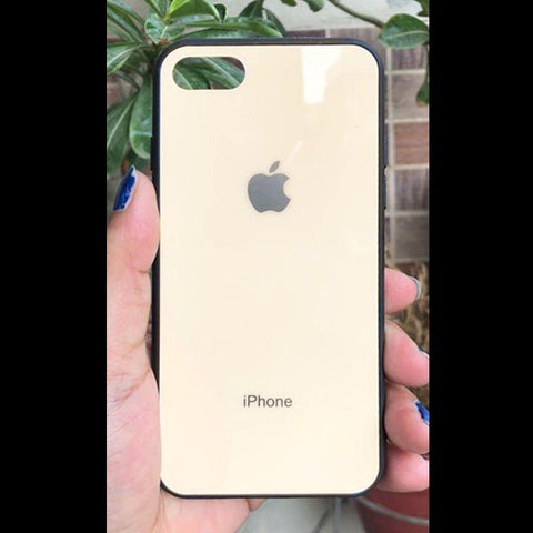 Golden mirror Silicone Case for Apple Iphone 7