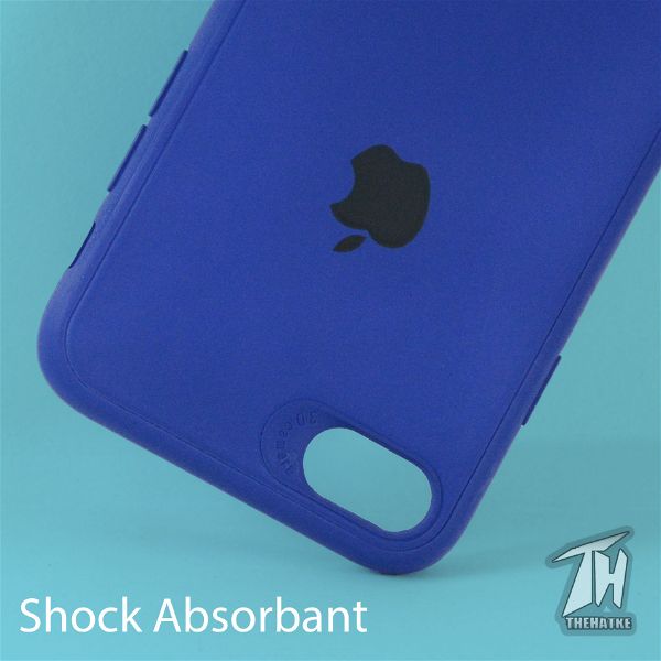 Dark Blue Silicone Case for Apple iphone 7