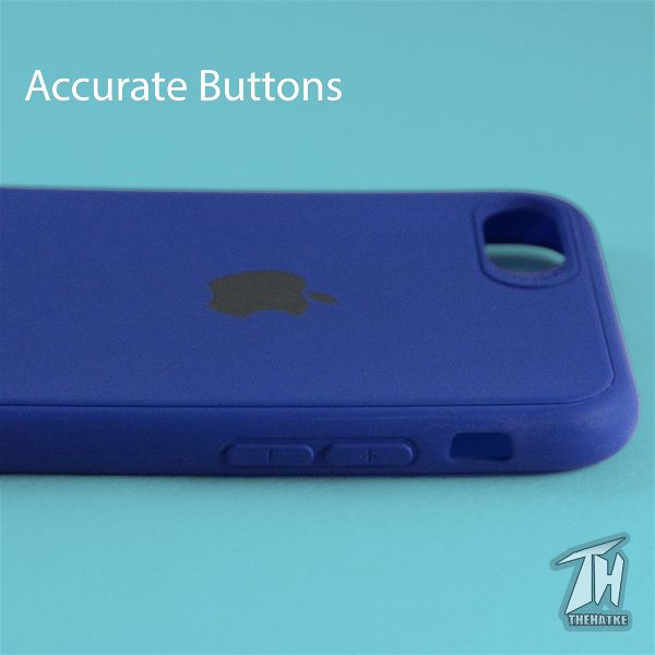 Dark Blue Silicone Case for Apple iphone 7
