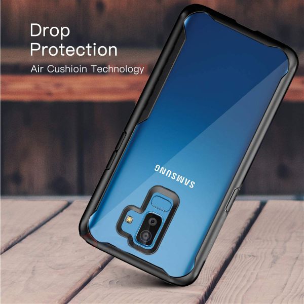 Shockproof protective transparent Silicone Case for Samsung Galaxy J8
