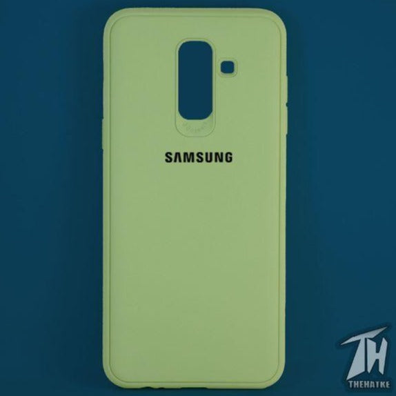 Light Green Silicone Case for Samsung j8