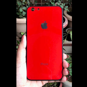 Red mirror Silicone Case for Apple iphone 6 plus/6s plus