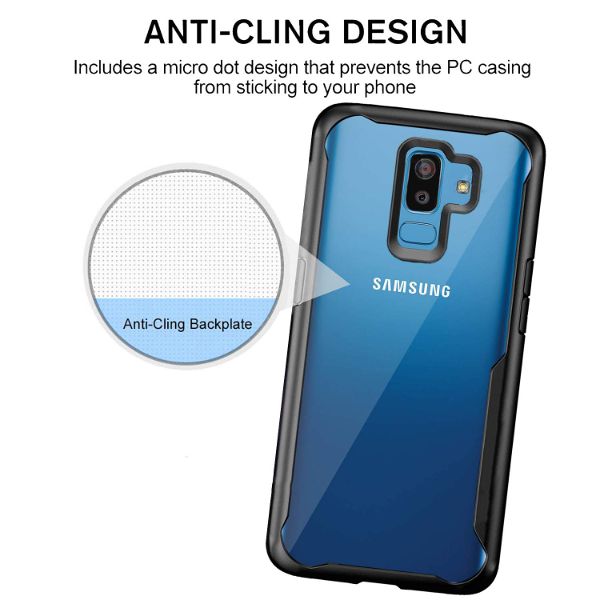 Shockproof protective transparent Silicone Case for Samsung Galaxy J8