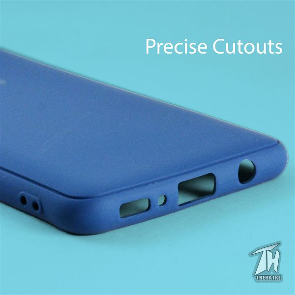 Dark Blue Silicone Case for Samsung A31